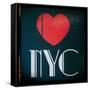 Decorative Art - Love Sign - NYC - New York City - USA-Philippe Hugonnard-Framed Stretched Canvas