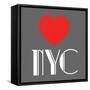 Decorative Art - Love Sign - NYC - New York City - USA-Philippe Hugonnard-Framed Stretched Canvas