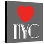 Decorative Art - Love Sign - NYC - New York City - USA-Philippe Hugonnard-Stretched Canvas