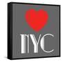 Decorative Art - Love Sign - NYC - New York City - USA-Philippe Hugonnard-Framed Stretched Canvas