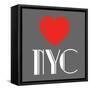 Decorative Art - Love Sign - NYC - New York City - USA-Philippe Hugonnard-Framed Stretched Canvas