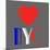 Decorative Art - Love Sign - NYC - New York City - USA-Philippe Hugonnard-Mounted Art Print