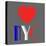 Decorative Art - Love Sign - NYC - New York City - USA-Philippe Hugonnard-Stretched Canvas