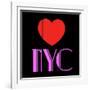 Decorative Art - Love Sign - NYC - New York City - USA-Philippe Hugonnard-Framed Art Print