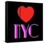 Decorative Art - Love Sign - NYC - New York City - USA-Philippe Hugonnard-Framed Stretched Canvas