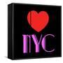 Decorative Art - Love Sign - NYC - New York City - USA-Philippe Hugonnard-Framed Stretched Canvas