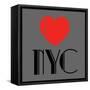 Decorative Art - Love Sign - NYC - New York City - USA-Philippe Hugonnard-Framed Stretched Canvas