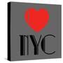 Decorative Art - Love Sign - NYC - New York City - USA-Philippe Hugonnard-Stretched Canvas