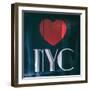 Decorative Art - Love Sign - NYC - New York City - USA-Philippe Hugonnard-Framed Art Print