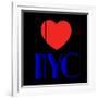 Decorative Art - Love Sign - NYC - New York City - USA-Philippe Hugonnard-Framed Art Print