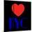 Decorative Art - Love Sign - NYC - New York City - USA-Philippe Hugonnard-Mounted Art Print