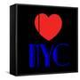 Decorative Art - Love Sign - NYC - New York City - USA-Philippe Hugonnard-Framed Stretched Canvas