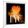 Decorative Art - Love Sign - NYC - New York City - USA-Philippe Hugonnard-Framed Art Print