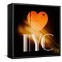 Decorative Art - Love Sign - NYC - New York City - USA-Philippe Hugonnard-Framed Stretched Canvas