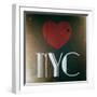 Decorative Art - Love Sign - NYC - New York City - USA-Philippe Hugonnard-Framed Art Print