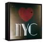 Decorative Art - Love Sign - NYC - New York City - USA-Philippe Hugonnard-Framed Stretched Canvas