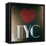 Decorative Art - Love Sign - NYC - New York City - USA-Philippe Hugonnard-Framed Stretched Canvas