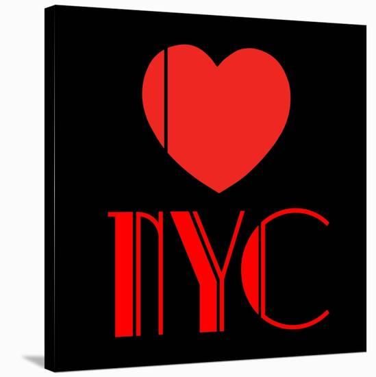 Decorative Art - Love Sign - NYC - New York City - USA-Philippe Hugonnard-Stretched Canvas