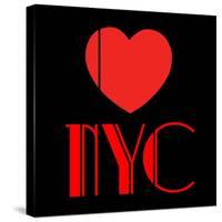 Decorative Art - Love Sign - NYC - New York City - USA-Philippe Hugonnard-Stretched Canvas