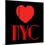 Decorative Art - Love Sign - NYC - New York City - USA-Philippe Hugonnard-Mounted Art Print