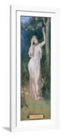 Decorative Canvas for the Town House of Madame Vignon, Memory-Pierre Puvis de Chavannes-Framed Giclee Print