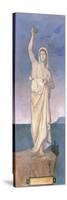 Decorative Canvas for the Town House of Madame Vignon, Vigilance-Pierre Puvis de Chavannes-Stretched Canvas