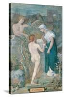 Decorative Canvass for the Town House of Madame Vignon, History-Pierre Puvis de Chavannes-Stretched Canvas