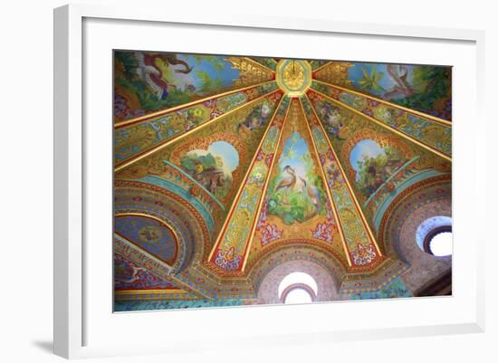 Decorative Ceilings in Bathing Pavilion-Neil Farrin-Framed Photographic Print