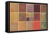 Decorative Ceramic Tiles-null-Framed Stretched Canvas