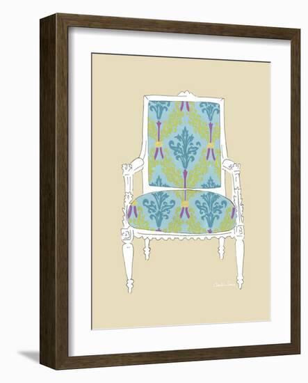 Decorative Chair III-Chariklia Zarris-Framed Art Print