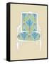 Decorative Chair III-Chariklia Zarris-Framed Stretched Canvas