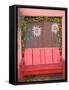 Decorative Chair, Mexican Folkart, Old Town Albuquerque, New Mexico, USA-Walter Bibikow-Framed Stretched Canvas