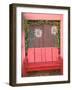 Decorative Chair, Mexican Folkart, Old Town Albuquerque, New Mexico, USA-Walter Bibikow-Framed Photographic Print