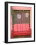 Decorative Chair, Mexican Folkart, Old Town Albuquerque, New Mexico, USA-Walter Bibikow-Framed Photographic Print