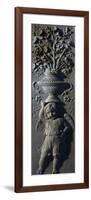 Decorative Detail from Fireplace-null-Framed Giclee Print
