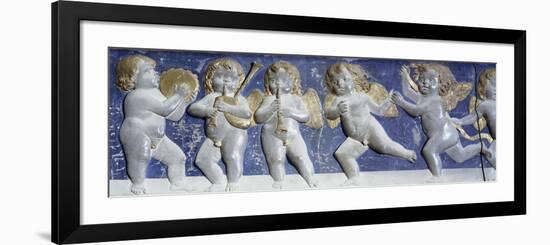 Decorative Detail of Fireplace-null-Framed Giclee Print