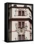 Decorative Facade of House, Karlova, Old Town, Prague, Czech Republic, Europe-Martin Child-Framed Stretched Canvas