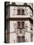 Decorative Facade of House, Karlova, Old Town, Prague, Czech Republic, Europe-Martin Child-Stretched Canvas