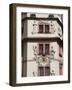 Decorative Facade of House, Karlova, Old Town, Prague, Czech Republic, Europe-Martin Child-Framed Photographic Print