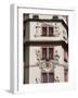 Decorative Facade of House, Karlova, Old Town, Prague, Czech Republic, Europe-Martin Child-Framed Photographic Print