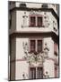 Decorative Facade of House, Karlova, Old Town, Prague, Czech Republic, Europe-Martin Child-Mounted Photographic Print