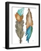 Decorative Feathers-Elizabeth Medley-Framed Art Print