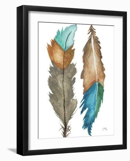 Decorative Feathers-Elizabeth Medley-Framed Art Print