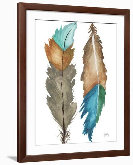 Decorative Feathers-Elizabeth Medley-Framed Art Print