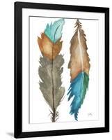 Decorative Feathers-Elizabeth Medley-Framed Art Print