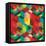 Decorative Geometric and Abstract Elements-emirilen-Framed Stretched Canvas