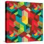 Decorative Geometric and Abstract Elements-emirilen-Stretched Canvas