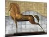 Decorative Horse II-Michael Garnier-Mounted Art Print