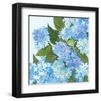 Decorative Hydrangea I-Kathrine Lovell-Framed Art Print