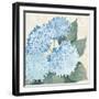 Decorative Hydrangea II Providence-Kathrine Lovell-Framed Art Print